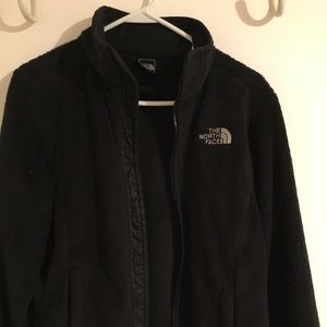 North face fuzzy jacket